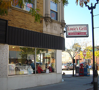 Louie’s Grill in forest park, Illinois